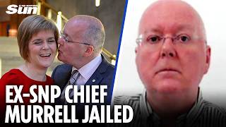 Nicola Sturgeon’s ex Peter Murrell behind bars after pleading GUILTY to embezzling £400k from SNP