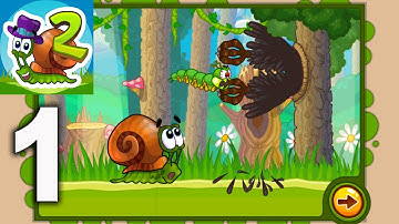 Snail Bob 2 ( Улитка БОБ 2 ) - Forest Story Gameplay Walkthrough Part 1 Levels 1 - 25 (iOS, Android)