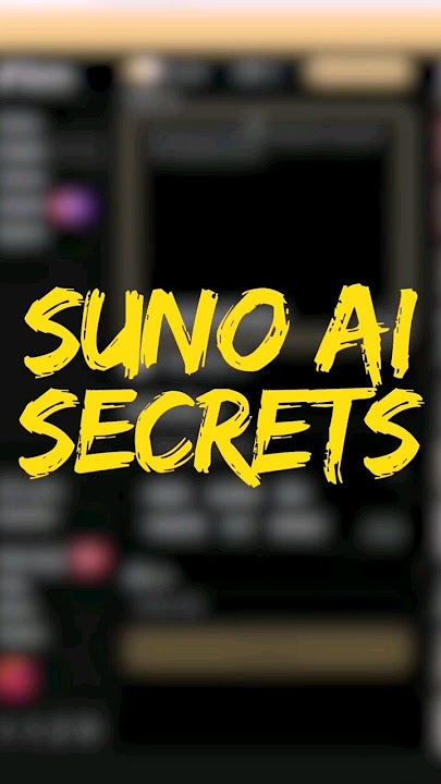 Suno AI secrets in 60 secods #sunoai #ai #aimusic