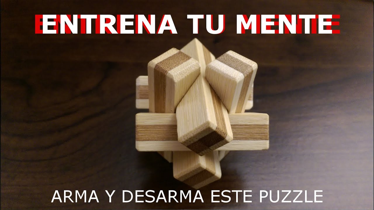 How to put together this firewood puzzle - easy peasy lemon squeezy como armar rede de pegar passarinho