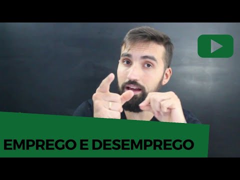 EMPREGO E DESEMPREGO