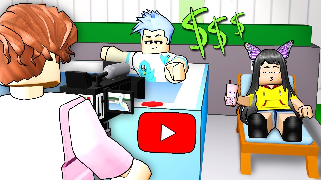 WE'RE RICH FAMOUS YOUTUBERS! (Roblox Story With Friends!)