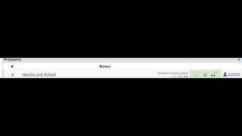 Hayato and School codeforces solution || Codeforces contest full solution