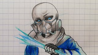How to draw Sans, Gas sans, How to draw Gaster Blaster, Undertale, Cách vẽ Sans đơn giản