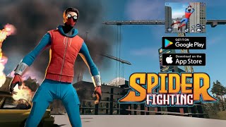 Spider Fighting:Hero Game| Spooder Fight Enemy, Big Belly Level 3||Part 1||
