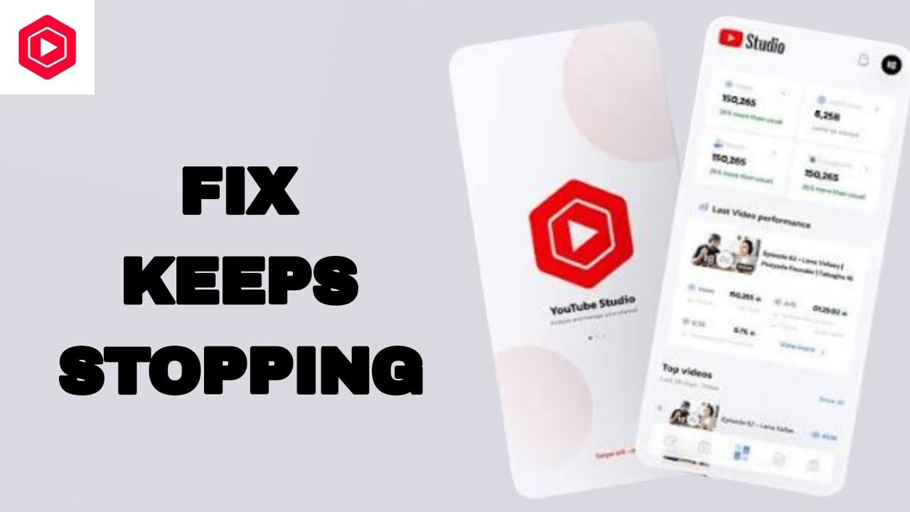 Как исправить проблему с постоянными остановками в приложении YouTube Studio | Пошаговая инструкция