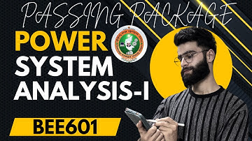 BEE601 Vtu Passing Package | Power System Analysis 1