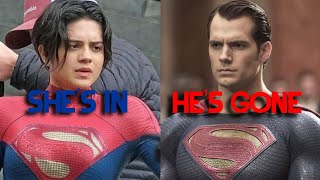 Henry Cavill Superman replaced by Sasha Calle Supergirl In The DCEU.