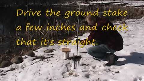 Install Bluebird Nest Box from www.nestboxkits.com