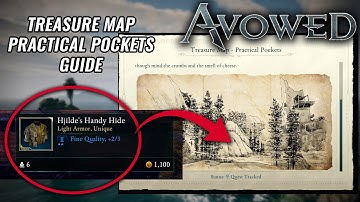 Avowed Treasure Map - Practical Pockets - Hjilde