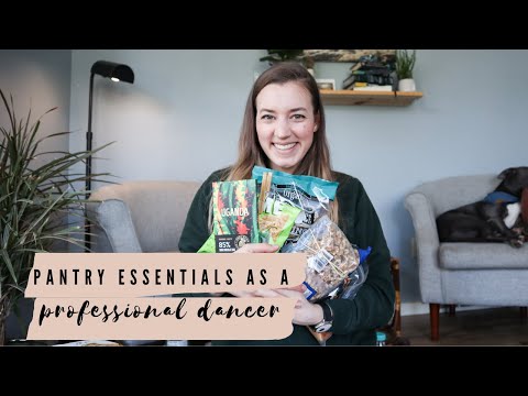 PANTRY STAPLES AS A PROFESSIONAL DANCER AND NUTRITION STUDENT - grocery must haves to fuel my body