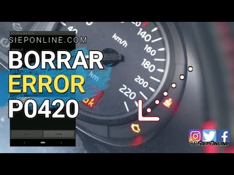 P0420 ошибка renault logan