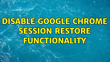 Disable Google Chrome session restore functionality (6 Solutions!!)