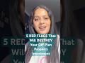5 RED FLAGS That Will DESTROY Your Off Plan Property Investment.  Don't Buy Until You Watch This!