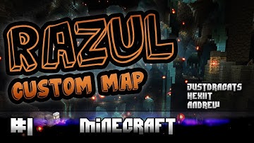 [Minecraft] Razul Adventure Map - Ep1 met Inooid,Hexiit en Andrew