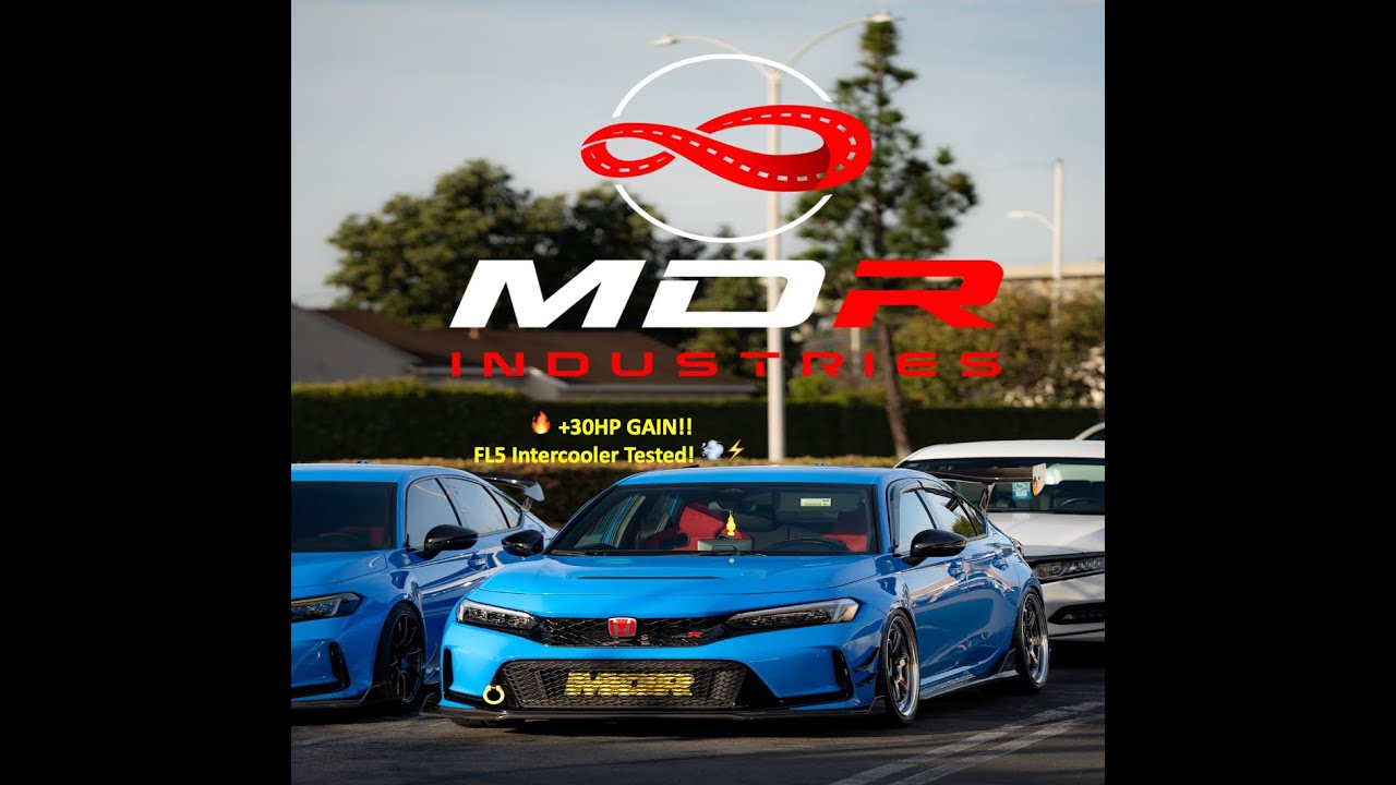 MDR Industries 2023 Civic Type R FL5 Intercooler Install! 🔥