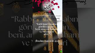 Hz. İbrahimin Kalpten Duası