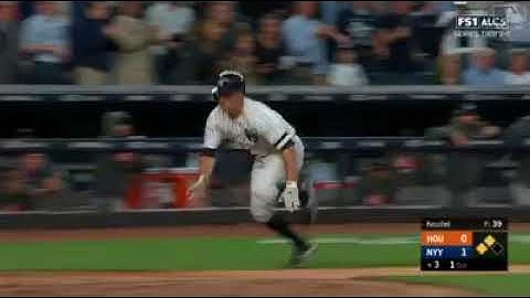 Judges RBI double to left Postseason 2017 - game 5