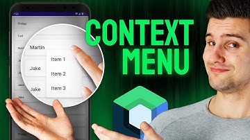 How to Implement a Context Drop Down Menu In Jetpack Compose