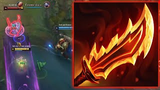the Guinsoo's Rageblade with vayne is broken