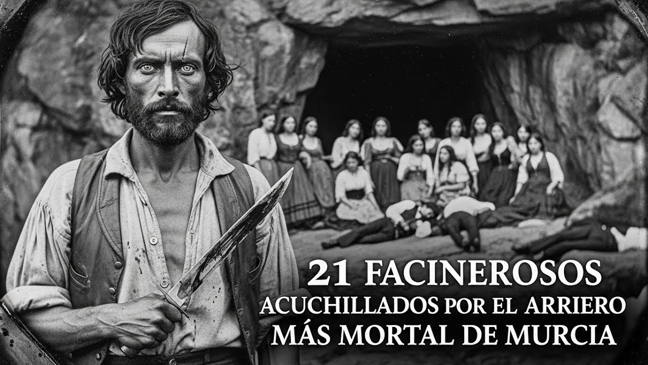 El Arriero MÁS Mortal de Murcia: ACUCHILLÓ 21 Facinerosos de las Cañadas tras rescatar 17 mujeres