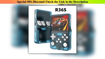 Best Seller Open Source R36S Retro Handheld Video Game Console Linux System 3.5 Inch IPS Screen Por