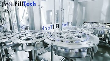 24000BPH blowing filling  capping combi block machine