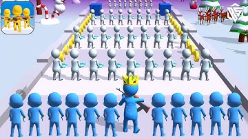 Gun Clash 3D: Battle Friends | Max Level 14 - 22 Gameplay (Android / iOS)