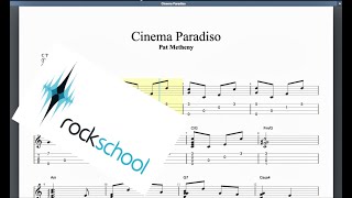 Cinema Paradiso Rockschool Grade 8 ukulele screenshot 2