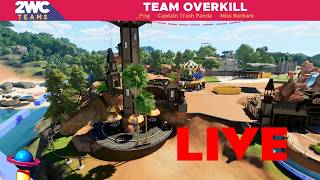 2WC Team Overkill progress stream !- Planet Coaster 2 - Livestream