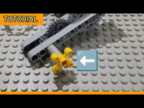 10 Ways to Use Lego Technic #5: Knob Wheel - TUTORIAL - 110 - YouTube