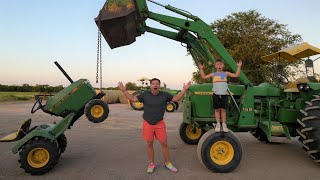 Saving tractors and animals on the farm | Tractors for kids