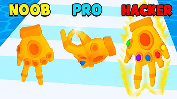 Glove 🧤 Power  NOOB Vs PRO Vs HACKER #games #gloves#power #youtube