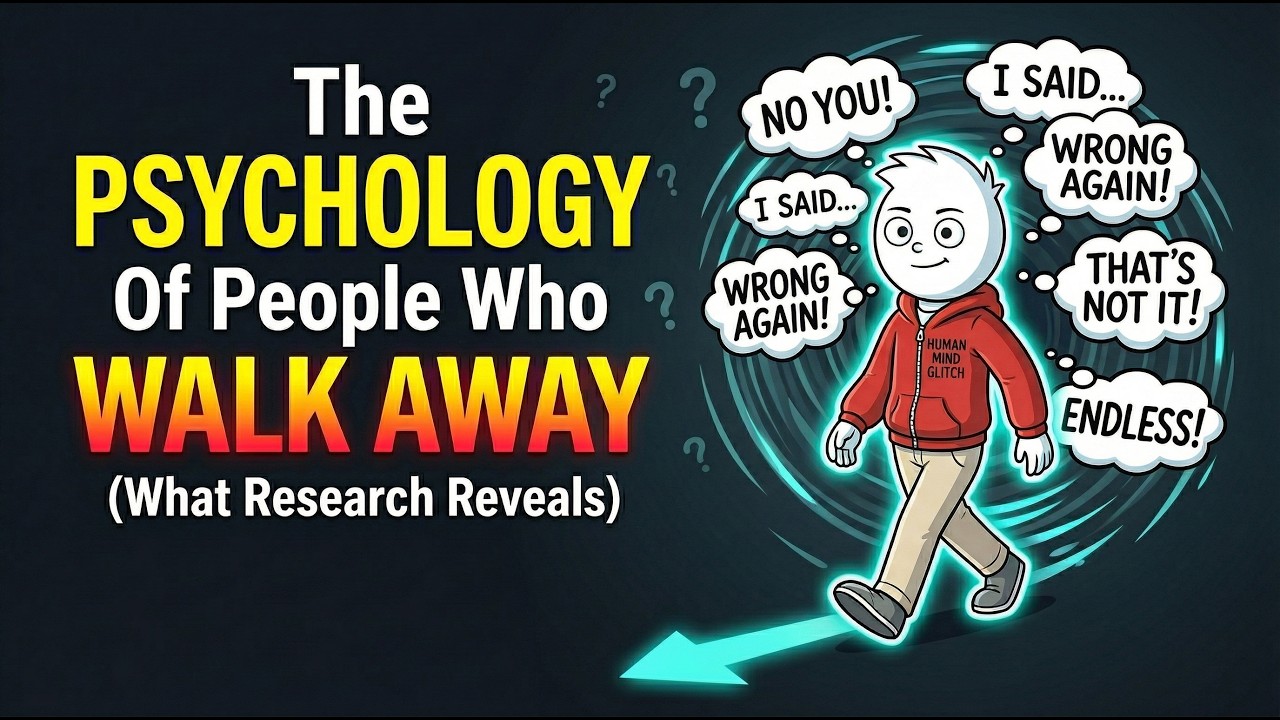 Walking Away ISN'T WEAKNESS | The REAL REASON They Leave - YouTube