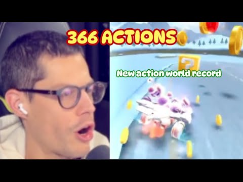 NO 400 NO BUENO? - NEW ACTION WORLD RECORD (by @Tyler Lemon - MARIO KART TOUR