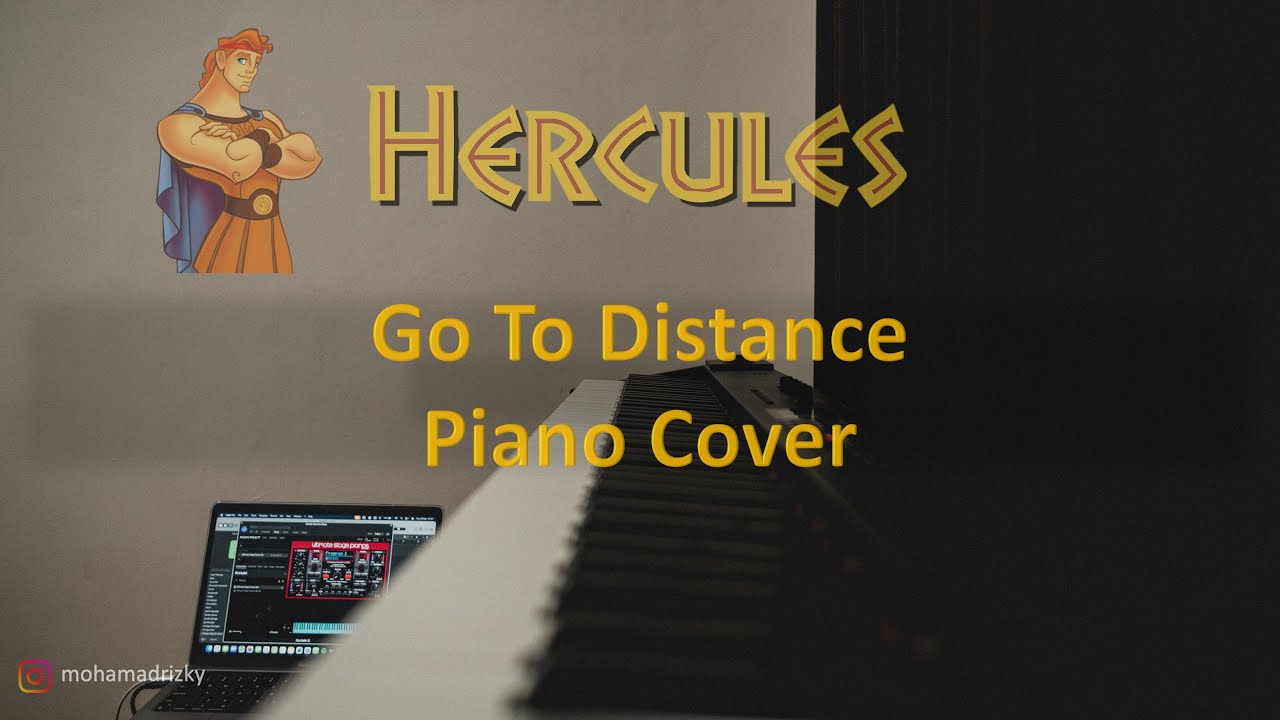 VLOG#39 - GO TO DISTANCE, HERCULES OST (PIANO COVER) - YouTube