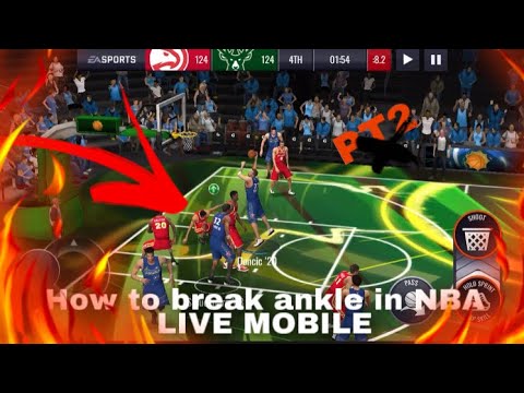 How to break ankle and drop players in NBA LIVE MOBILE 22