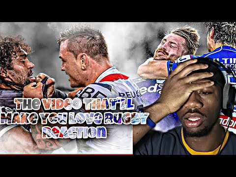 AMERICAN REACTS TO THE VIDEO THAT’LL MAKE YOU LOVE RUGBY | BRUTAL BIG ...
