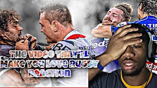 American Reacts To The  Thatll Make You Love Rugby  Brutal Big Hits Skills rugbyreaction