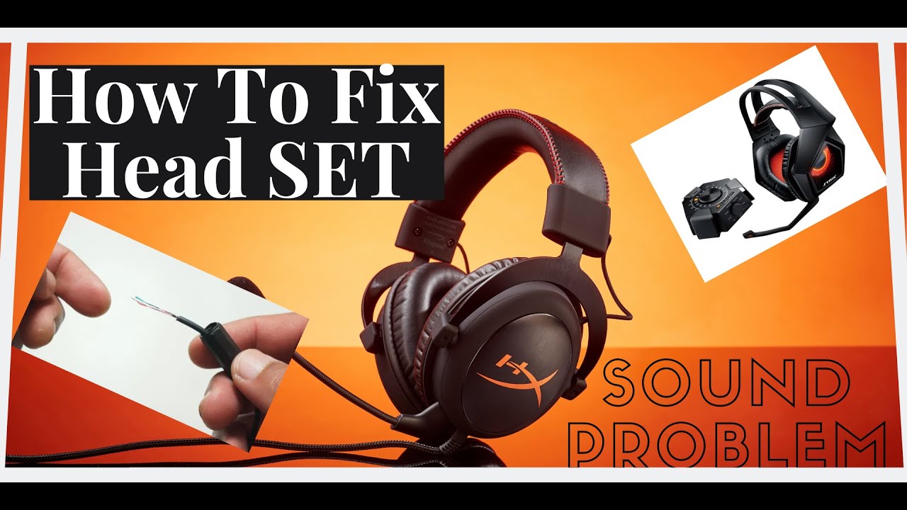 Asus Strix 7 1 Headphones Broken Cable Repair Diy Youtube