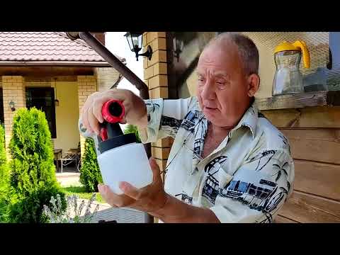 Краскопульт Зубр МАСТЕР КПЭ-650-помощник в доме.