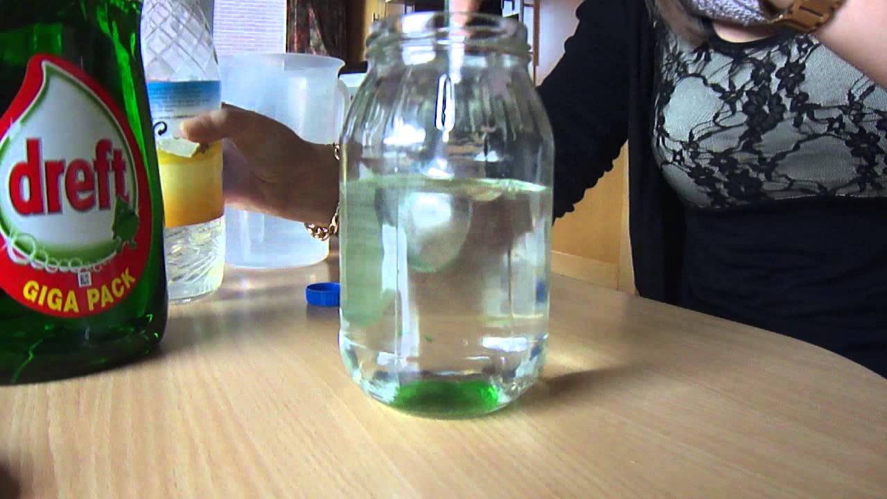 Proefje - Storm in een pot water