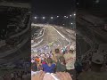 Pace car restart at Richmond. #nascar #richmondraceway