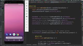 Session 18 - Working with EditText and Textview