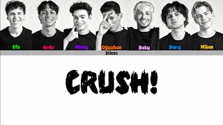 Crush - Crush!   Color Coded Lyrics Video