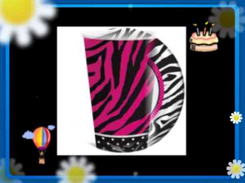 Pink Zebra Print