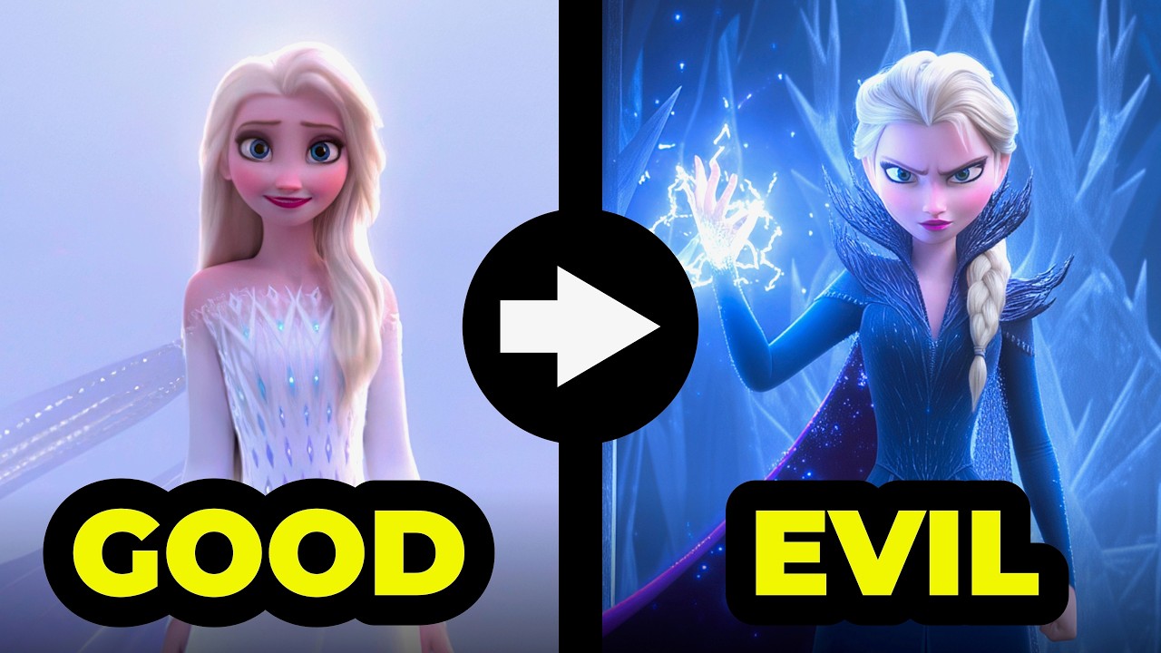 Every Disney Princess As a Villain!