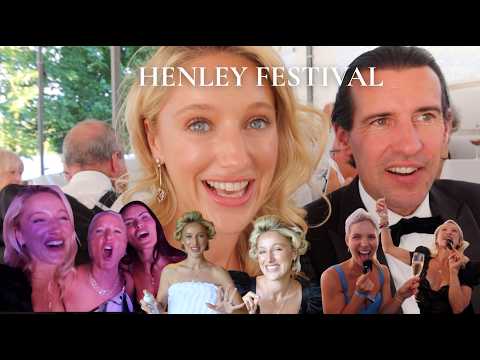 BALL GOWNS, DIAMONDS & A GLASS OF CHAMPAGNE TOO MANY AT HENLEY FESTIVAL!