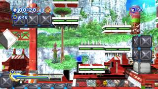 Sonic Generations Original Planet Wisp Mod Acts 1 - 3 Speed run screenshot 4