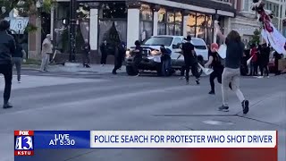 Provo Police investigating shooting during protest Monday evening